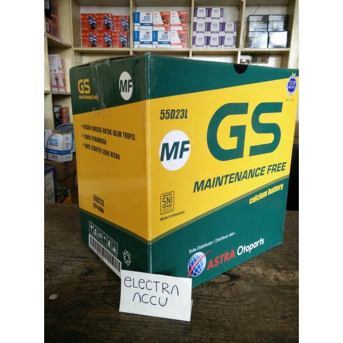 Aki Mobil Mazda 2-20 GS Astra MF 55D23L Aki Kering electra87 Ayo Beli