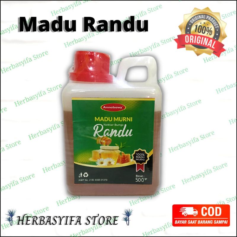 Madu Murni Bunga Randu 500 gram - Madu Asli Annabawy