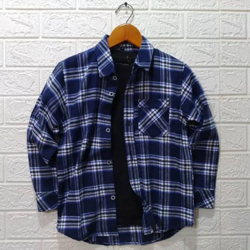 Kemeja Flanel anak | Kemeja Anak-anak | Kemeja Flanel anak lengan panjang | Kemeja Flanel Anak-anak 