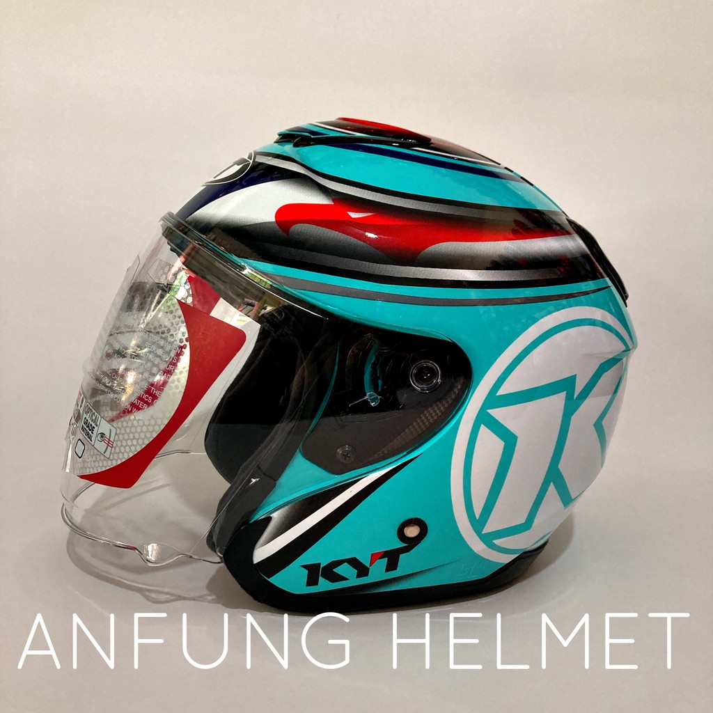 Helm KYT Kyoto motif half face