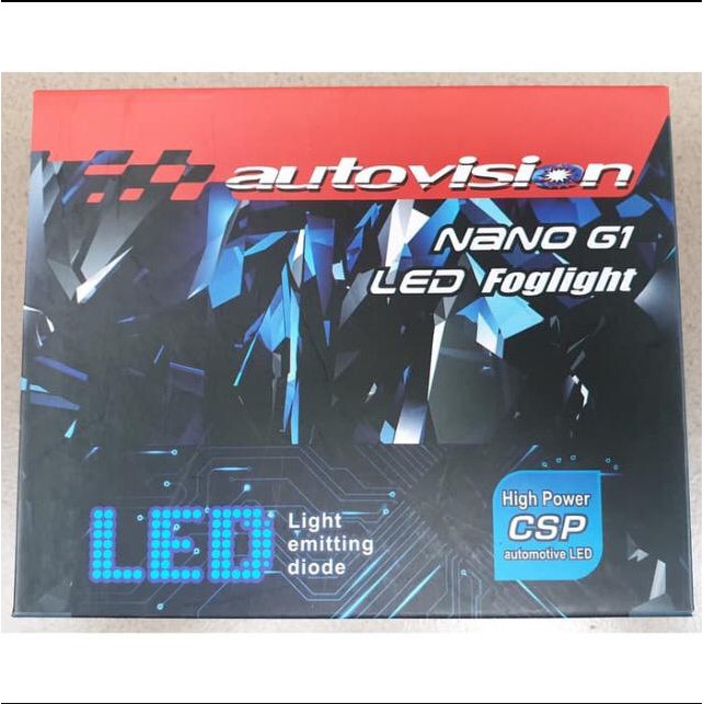 AUTOVISION LED NANO G1 H16 12V 16W
