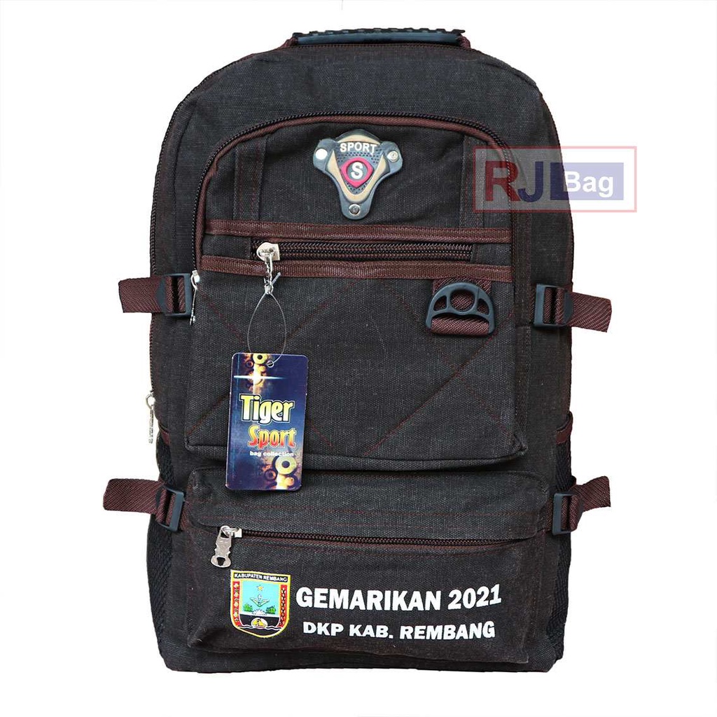 PESANAN GROSIR TAS KANVAS JAHIT SABLON GEMARIKAN 2021 DKP KAB REMBANG SOUVENIR SEMINAR PROMOSI