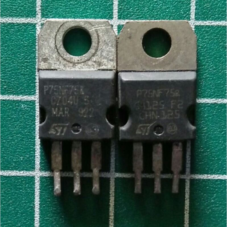 MOSFET P75NF75 STP75NF75 P 75NF75