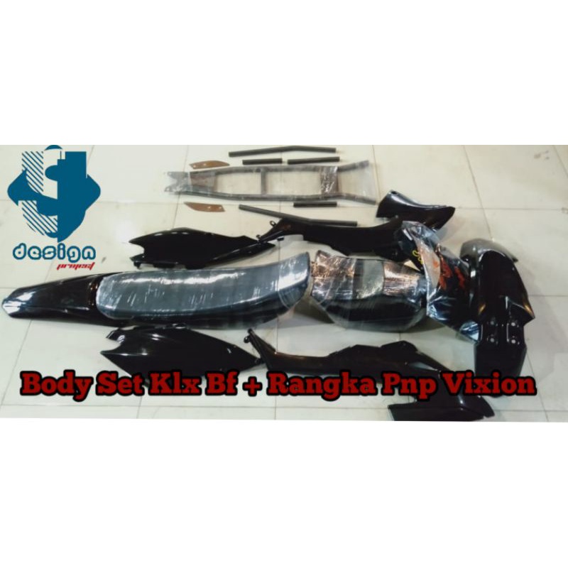 body set + rangka klx bf pnp vixion
