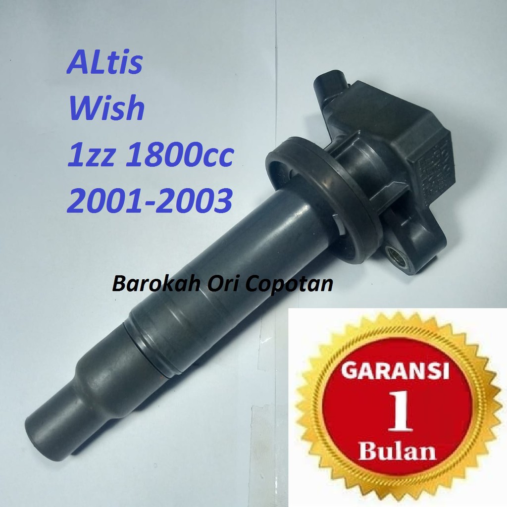 Koil Coil Toyota 1ZZ Altis Wish celica 90919-02239 2001 2002 2003 2004 1.8 Copotan ori Denso japan