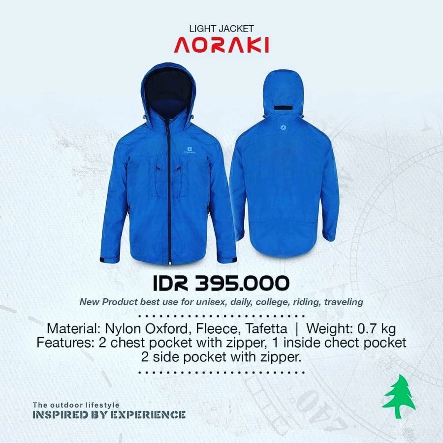 Consina Jaket Aoraki Jaket Gunung Inner Polar ORIGINAL