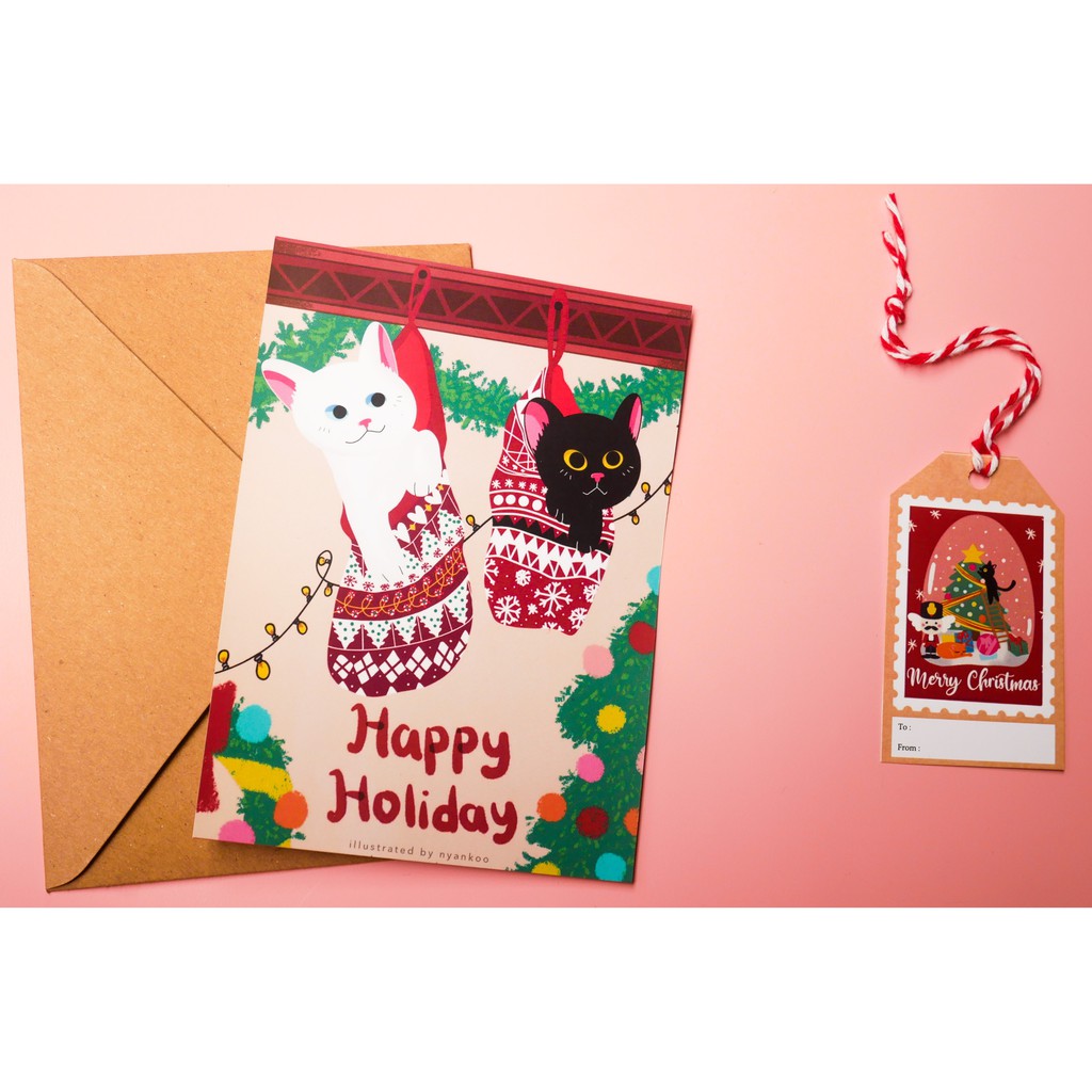 

Chrismast Greeting Card + Hang Tag