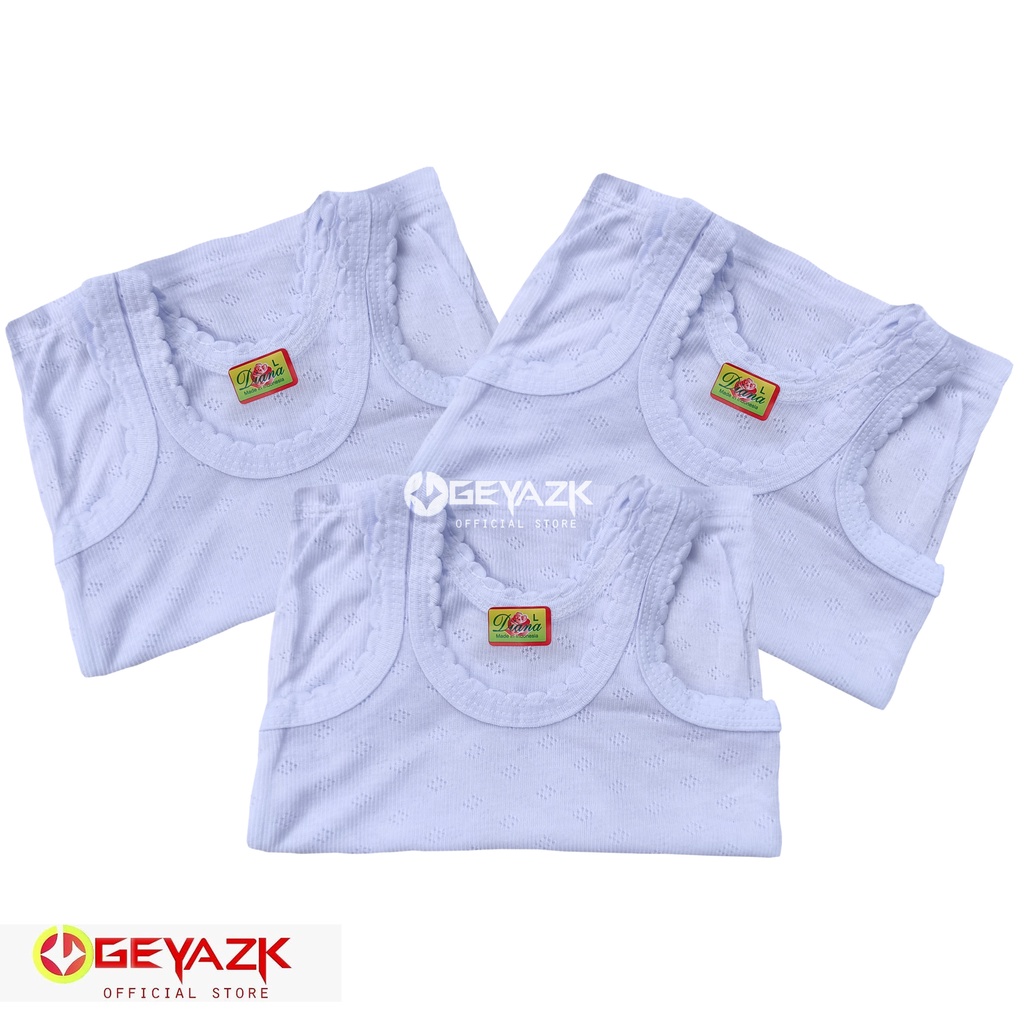 6 Pcs Kaos Dalam Anak Laki-Laki Dan Perempuan Singlet Anak Putih