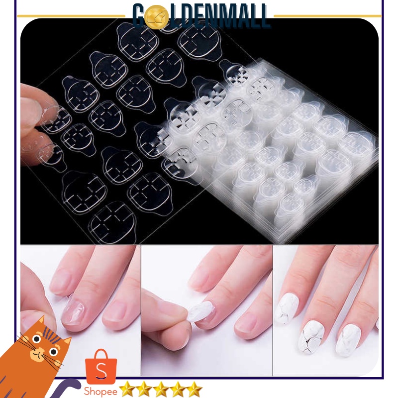 LEM KUKU PALSU GEL DOUBLE TAPE QUALITY / STIKER KUKU / SILICONE DOUBLE TAPE [1KG=133PCS] GM155