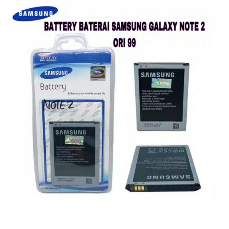 BATERAI BATRE BATTERY SAMSUNG NOTE 2 / N7100 ORIGINAL 99