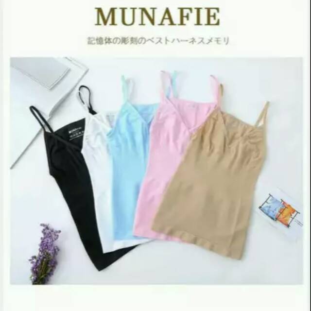 Munafie Camisole Korset Atasan Tanktop