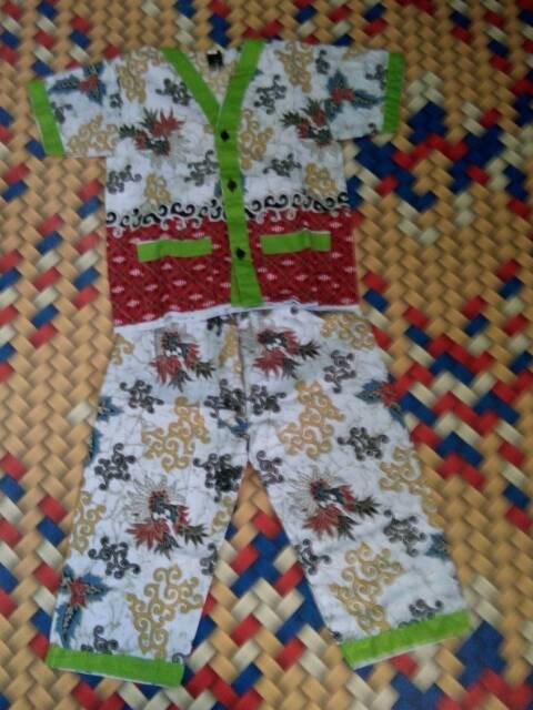 Piyama Anak Batik Usia 6 bulan~8 Tahun - Setelan Baju Tidur Anak