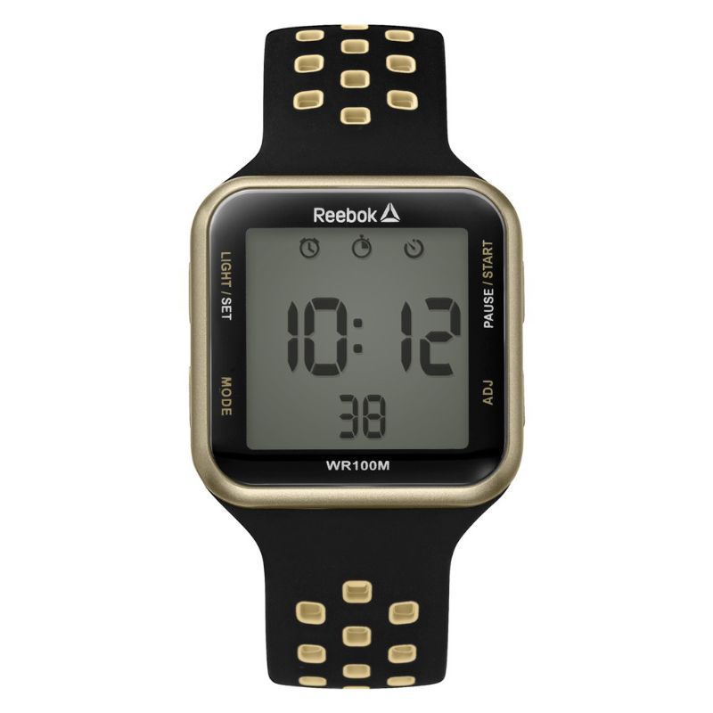 REEBOK RD-SQE-G9-PNPN-W3 DIGITAL jam tangan pria wanita sport tali rubber garansi resmi 2 tahun