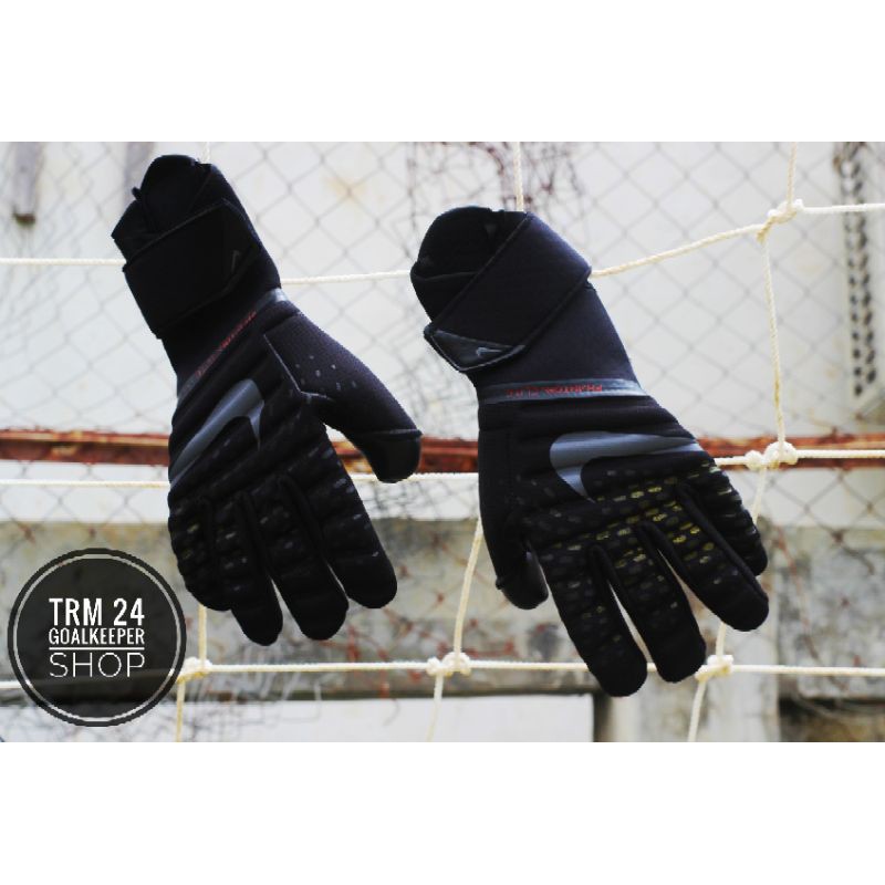 Sarung Tangan Kiper - Nike Phantom Elite Black Gold