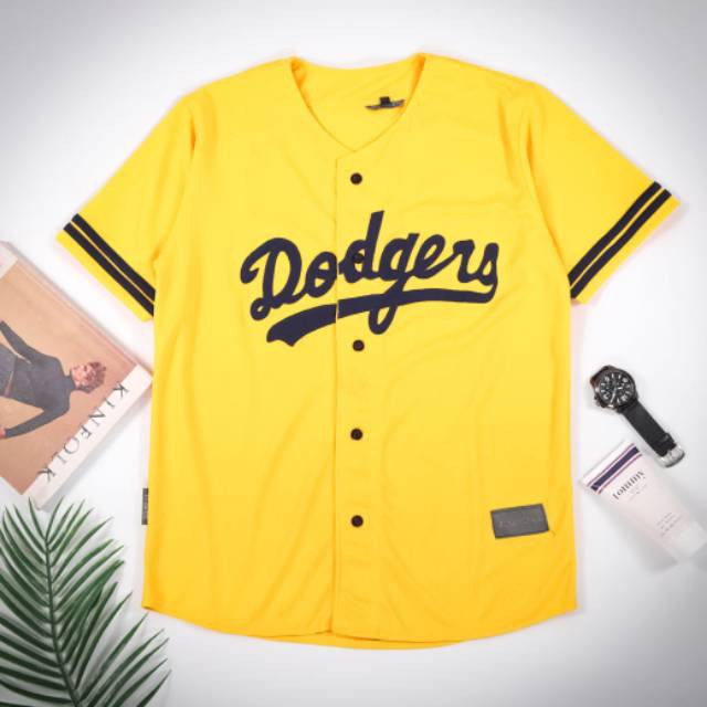 BARANG MURAH BUKAN MURAHAN PANJANG PENDEK ASOI / Baju baseball jersey baseball Pria Wanita Dodgers