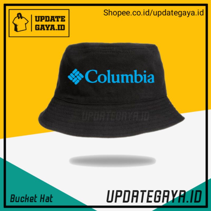 Topi Bucket Columbia Sportstwear Outdoor Hiking Camping