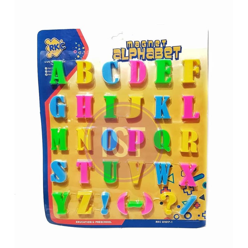 

IT - Magnet Alphabet ABC Huruf Besar No.RKC 01017-1