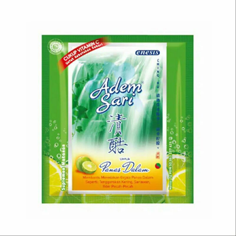 

Adem sari sachet Ademsari saset/ Adem sari sparkling fresh fres