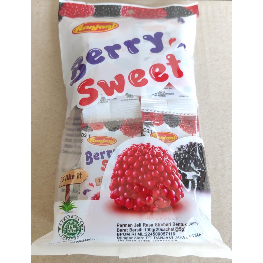 

RANJANI BERRY SWEET 100gr 20pcs