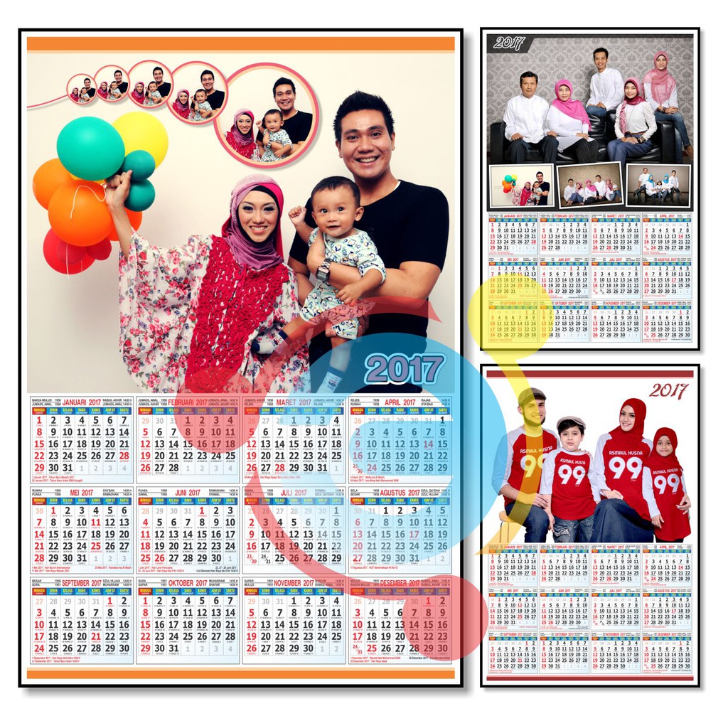 DISKON TERMURAH  Kalender 2017 Custom