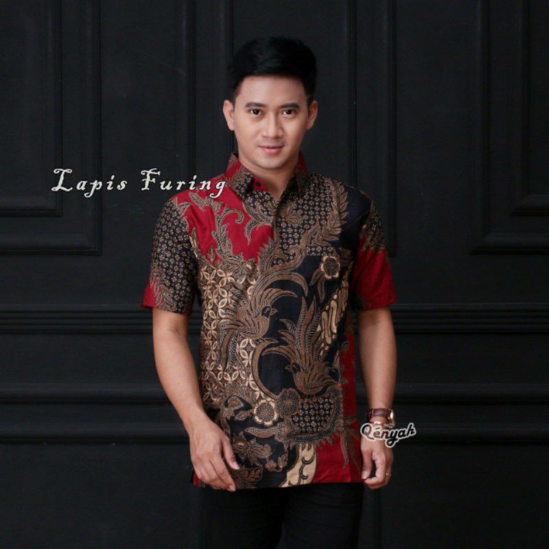 [AJINEBUSONO] KEMEJA BATIK PRIA MURAH BEST SELER M L XL XXL BAJU COWOK