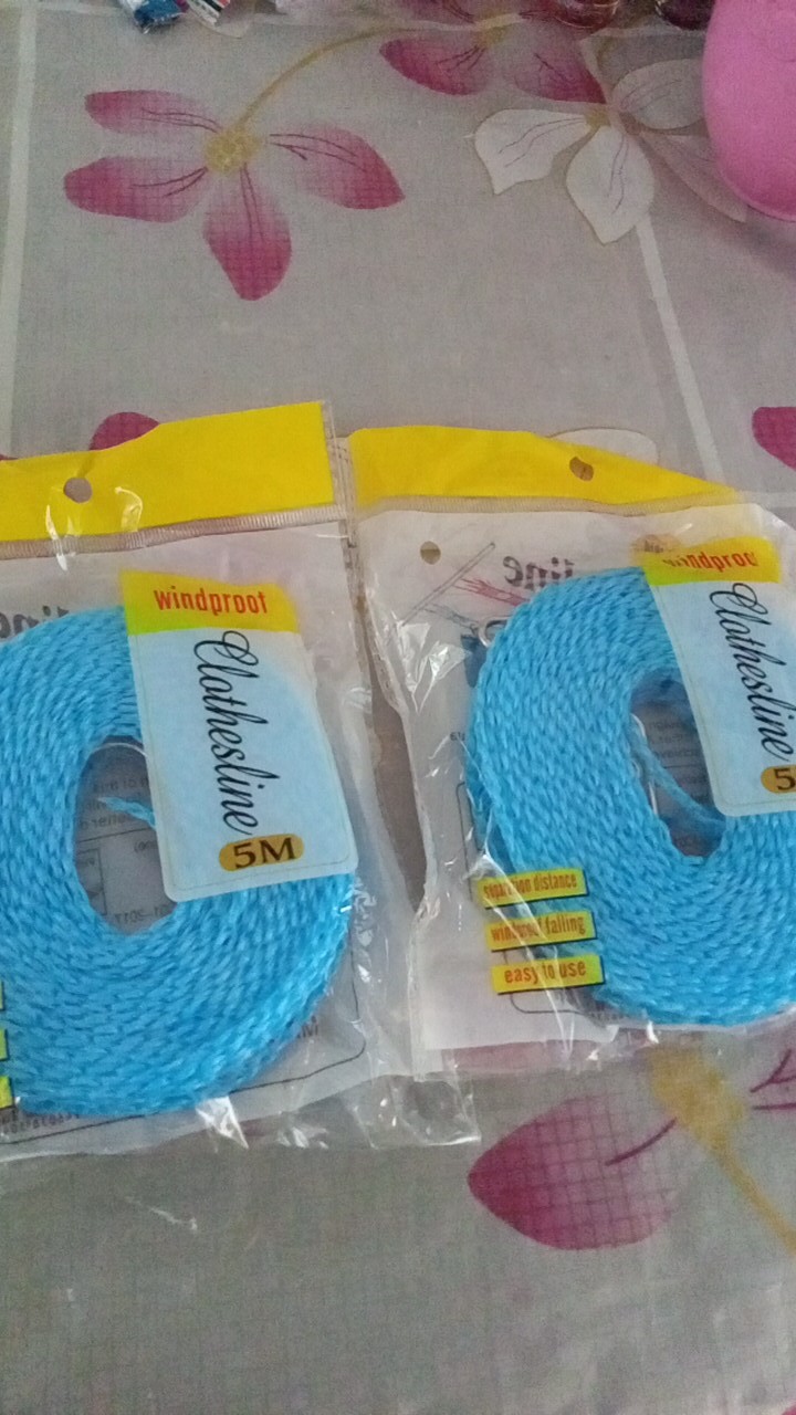 Tali Jemuran Baju Praktis Cloth Line Slip Jemuran Pakaian Model Pagar