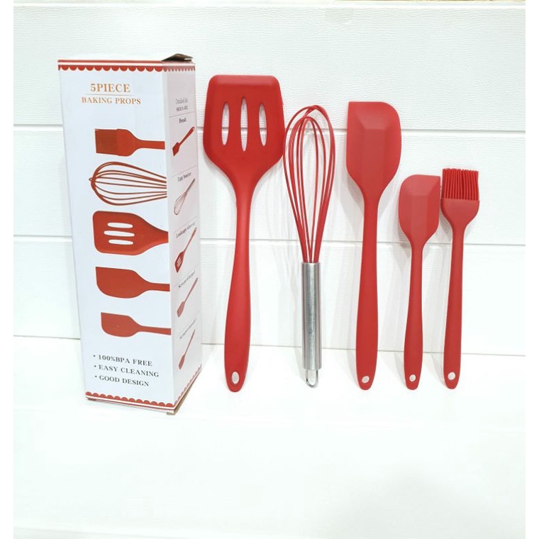 SPATULA SILICON SET 5 IN 1