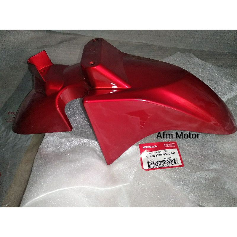 61100-KVB-930CSR FENDER FR(CN SC RD) Slebor spakbor depan Honda Vario110 vario 110 lama tahun 2005- 