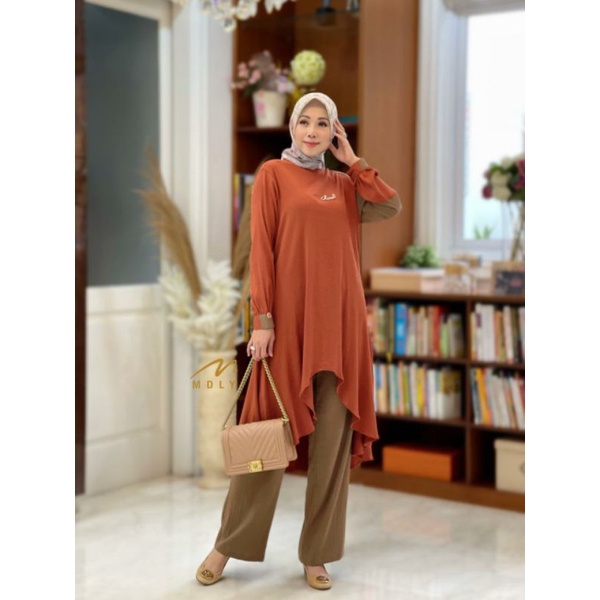 Long Tunik Keyla Set Mdly
