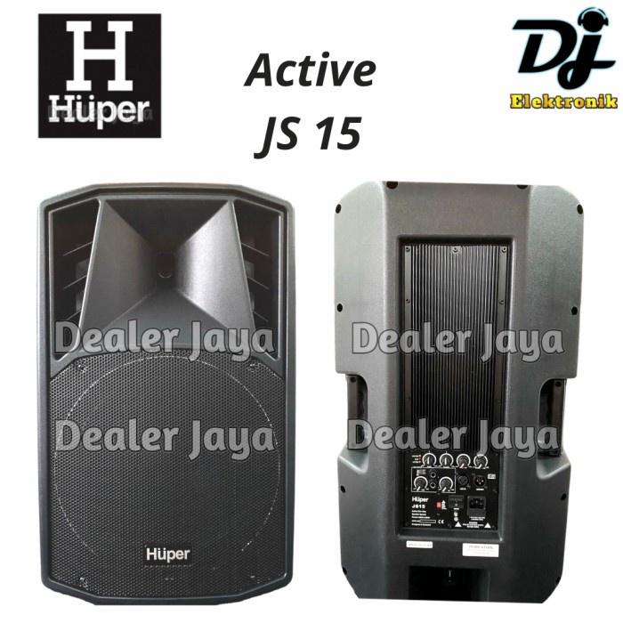 Speaker Aktif Huper JS15 / JS 15 - 15 inch