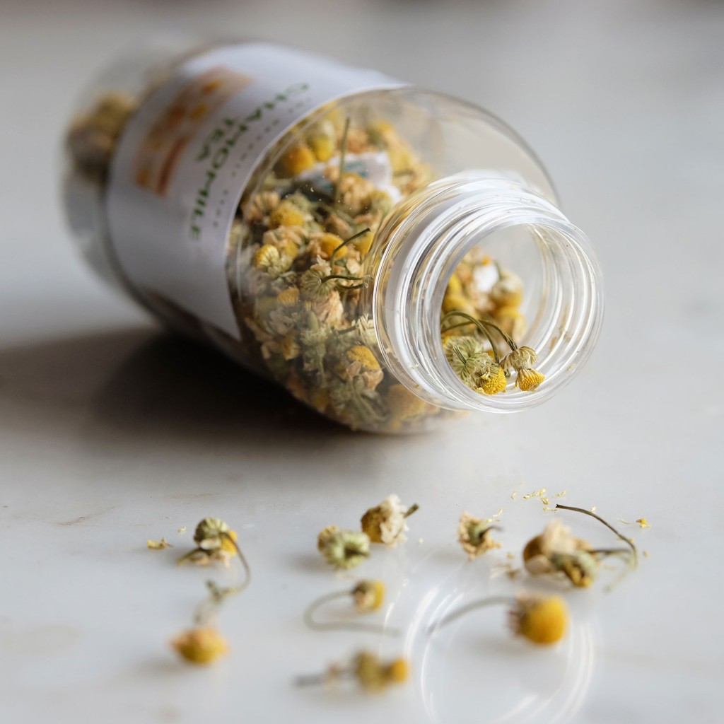 

The Organic Stop Chamomile Flower Tea Teh Chamomile 15 gram