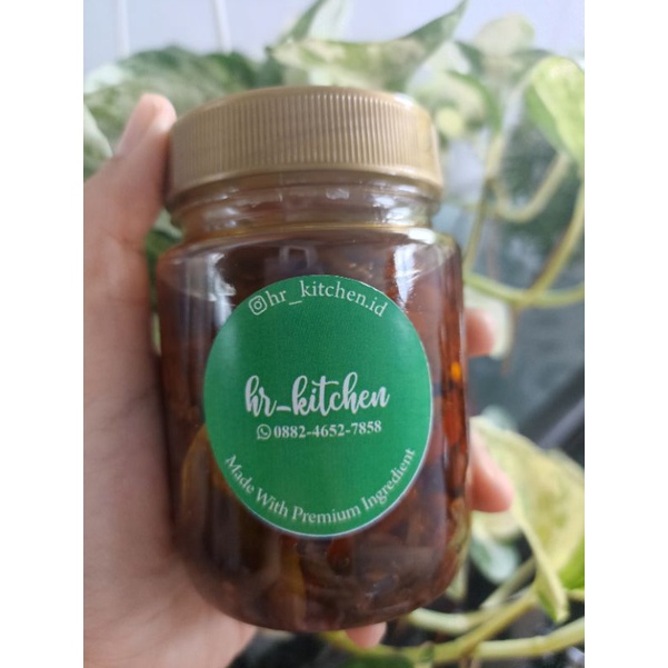 

Sambal baby cumi medan asli pedas biasa