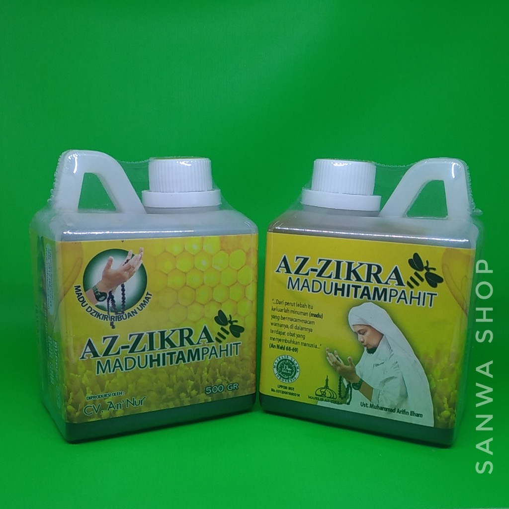 

Madu Hitam Pahit Az Zikrah Azzikrah Adz Dzikrah Asli / Original