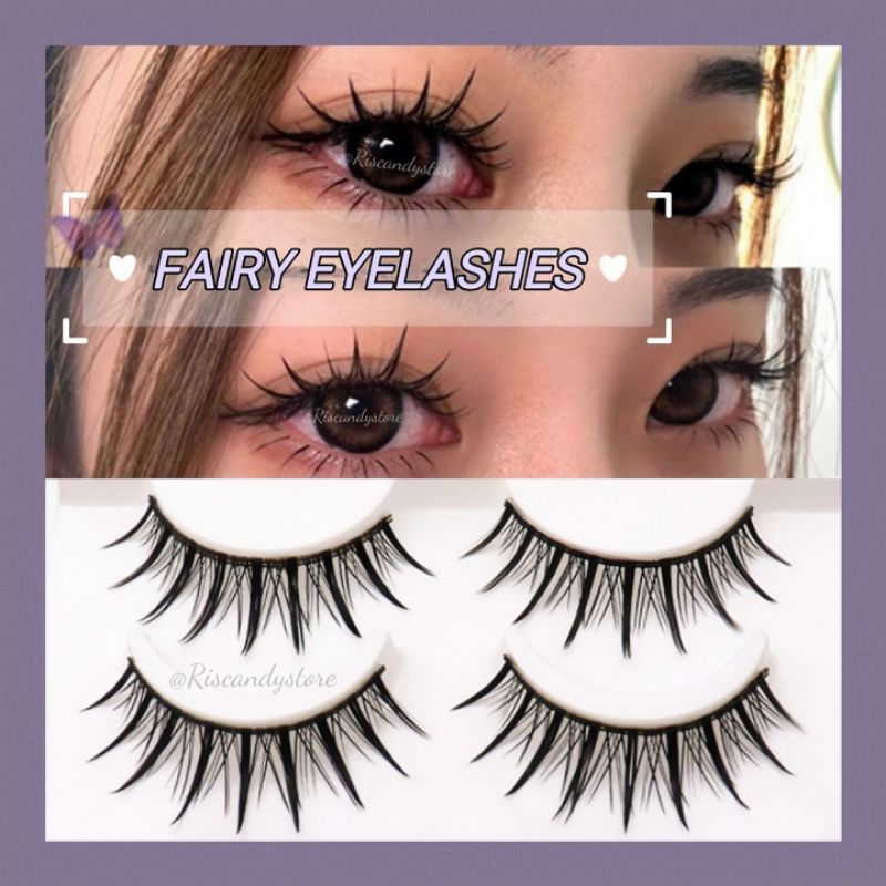 [4 pasang] Fairy Eyelashes/ Douyin Eyelashes Tipe B