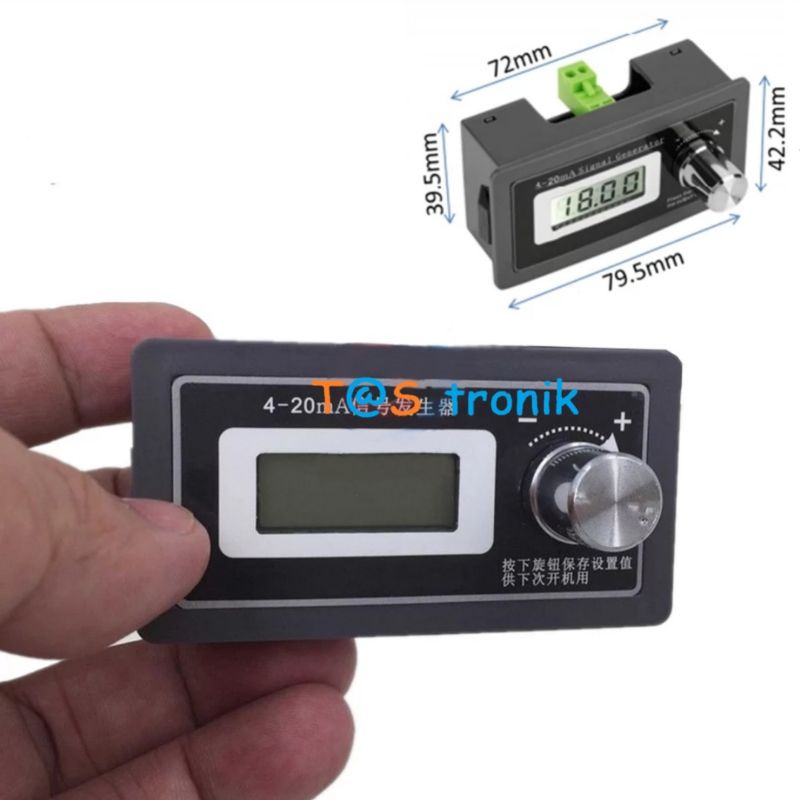 current generator 4 20ma Sinyal Generator 4-20ma Arus Current Loop