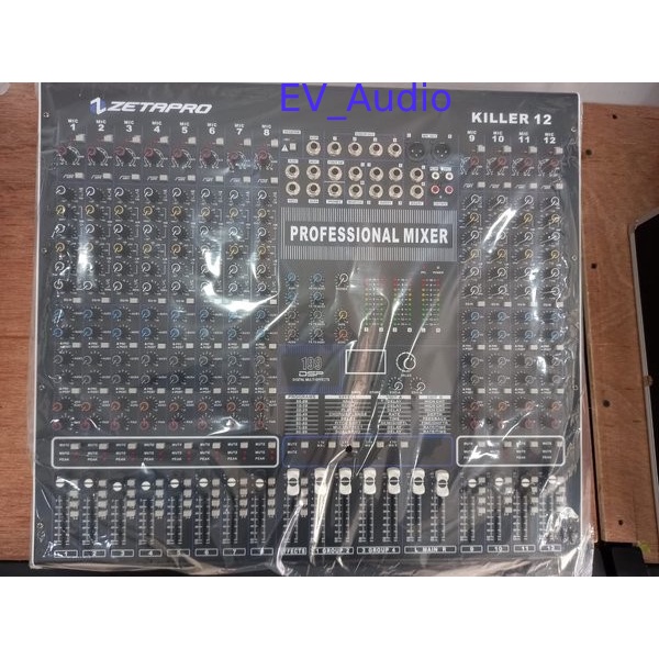 Mixer Zetapro Killer 12 / Killer 12 / Killer12 12 channel Original