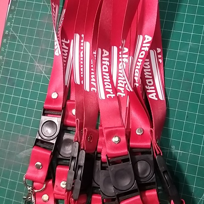 

Jual Tali Lanyard Full Printing Alfamart Satuan Gilaa!!!