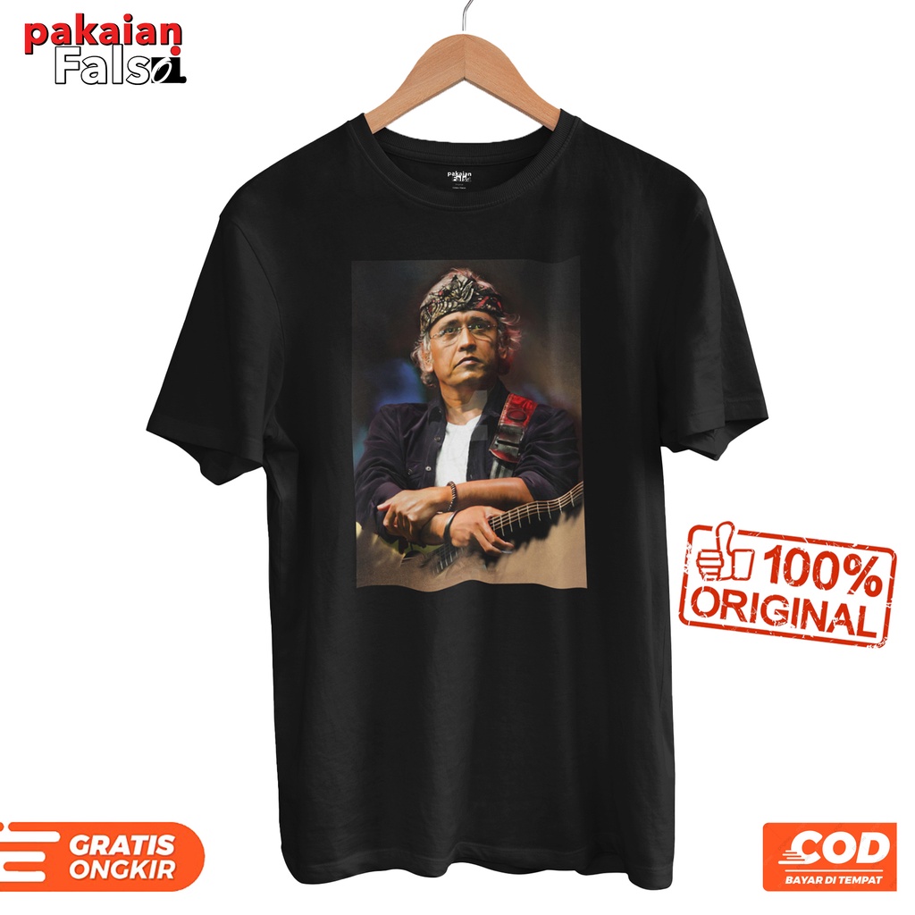 Kaos Iwan Fals Desain Modern / T-shirt / Baju / ori / distro / oi / original / Murah