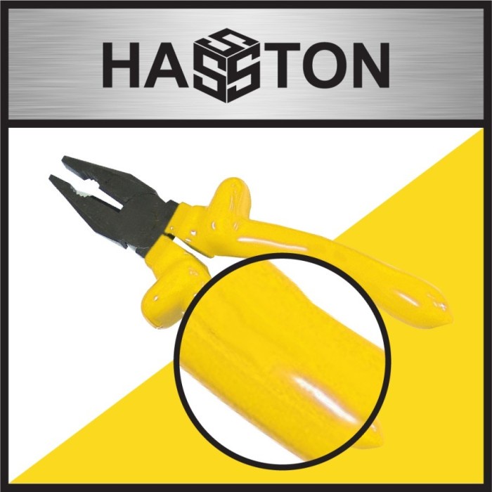 HASSTON PROHEX 4250-203 Tang Kombinasi Insulasi 8inch Tegangan Tinggi
