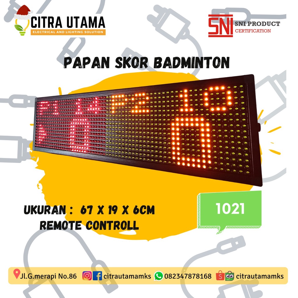 Jual PAPAN SCORE BADMINTON K1021 | Shopee Indonesia