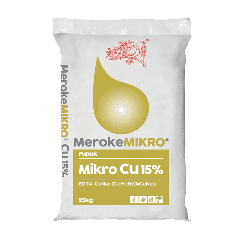 Meroke Mikro Cu EDTA 500 gr - Nutrisi Mikro Tembaga Hidroponik Grade