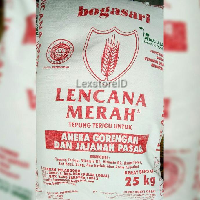 

SALE lencana merah tepung terigu 25kg