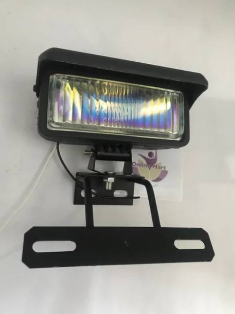 Lampu topi plus breket Variasi rx king vixion gl megapro byson dll