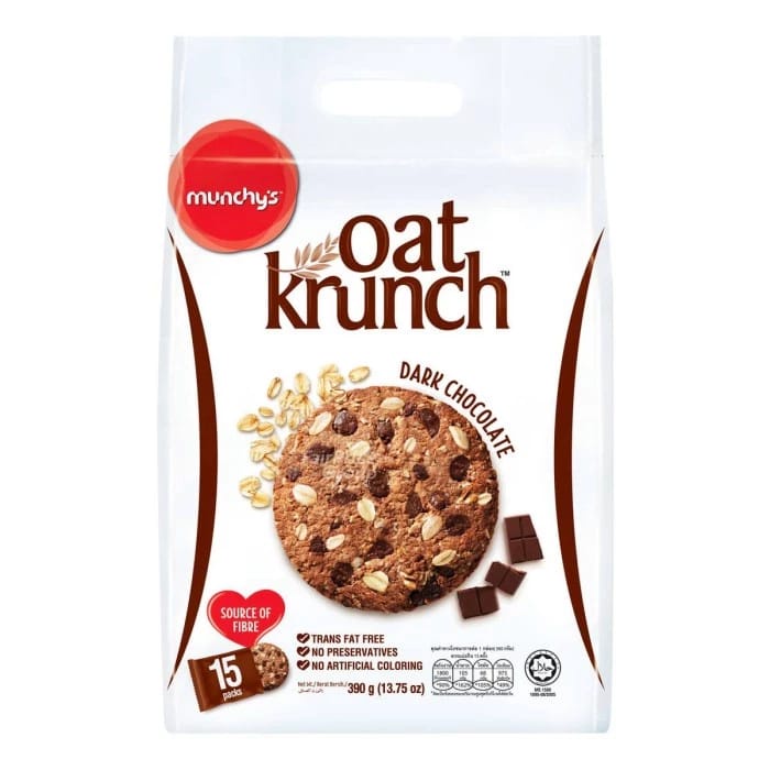 Munchys Oat Krunch/ Cookies/ Biscuits oat/ Cookies coklat/ cookies strawberry /cookies hazelnut 417g