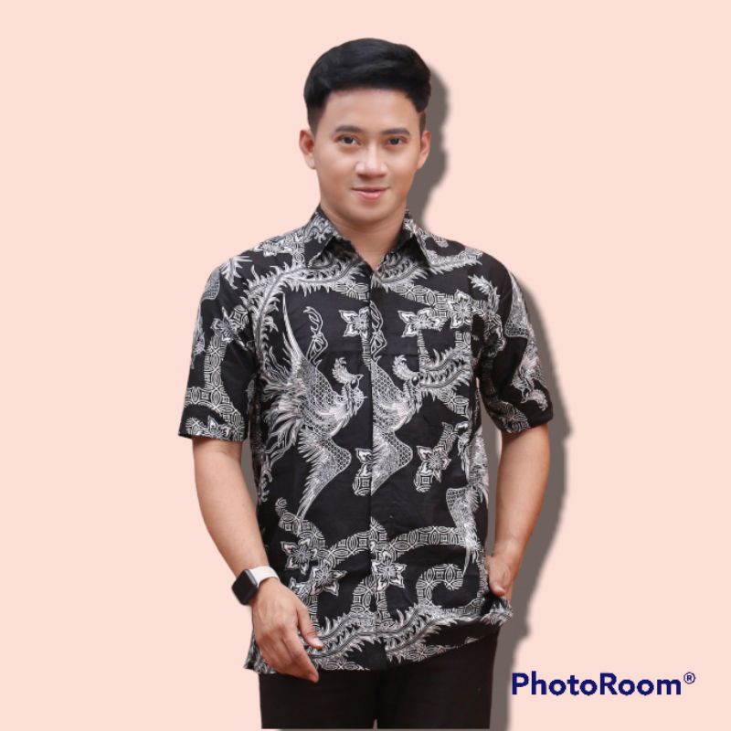 Batik pria lengen pendek premium motif keratonan Terlaris Hem Kemeja Batik Pria Lengan Pendek Katun | Kemeja Batik Print KEMEJA BATIK PRIA LENGAN PENDEK KEKIĺNIAN SIZE M L XL XXL BSWART Ready sragam[GB]