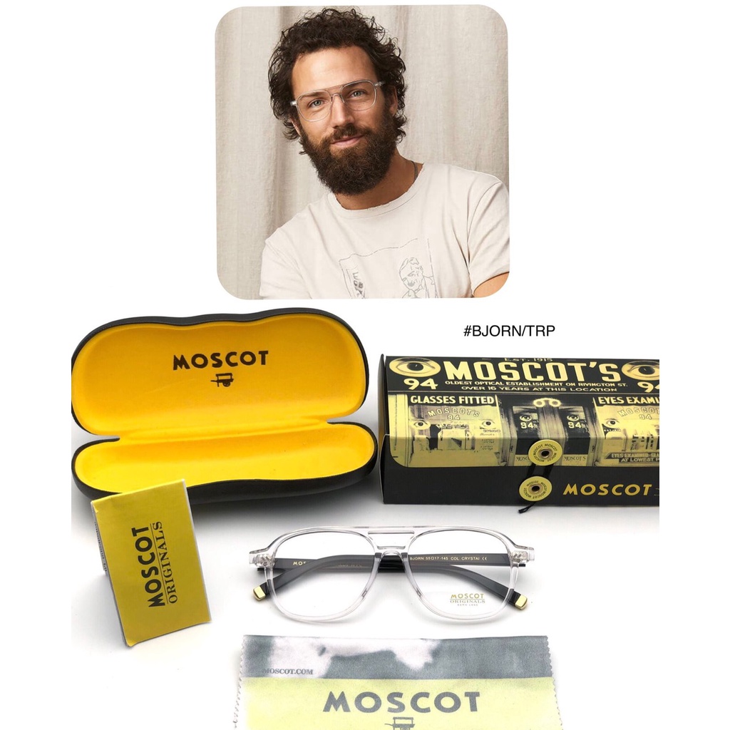 FRAME MOSCOT BJORN SIZE 55-17-145 FULL SET