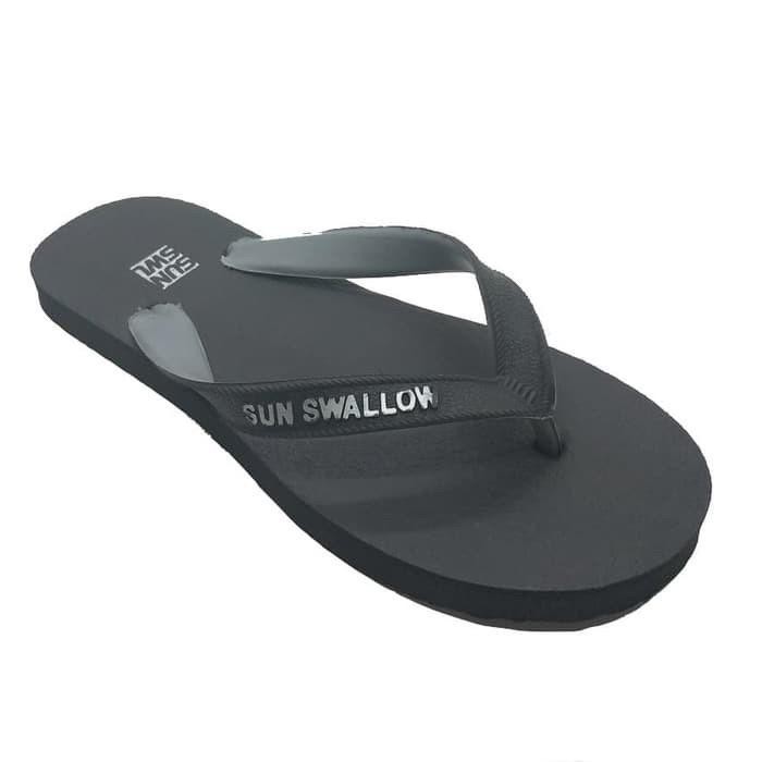 GROSIR SANDAL ISI 6 Sandal Jepit Sun Swallow Wave TREK (Per 6 Pcs)