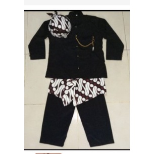 Baju adat jawa basofi /baju CAK untuk anak PAUD/TK/Basofi Anak Anak