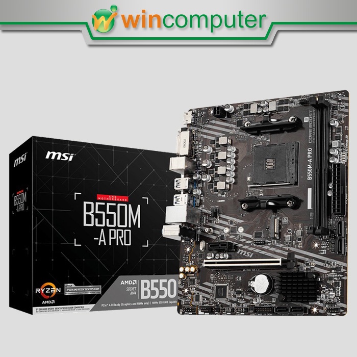 Motherboard AMD MSI B550M A Pro