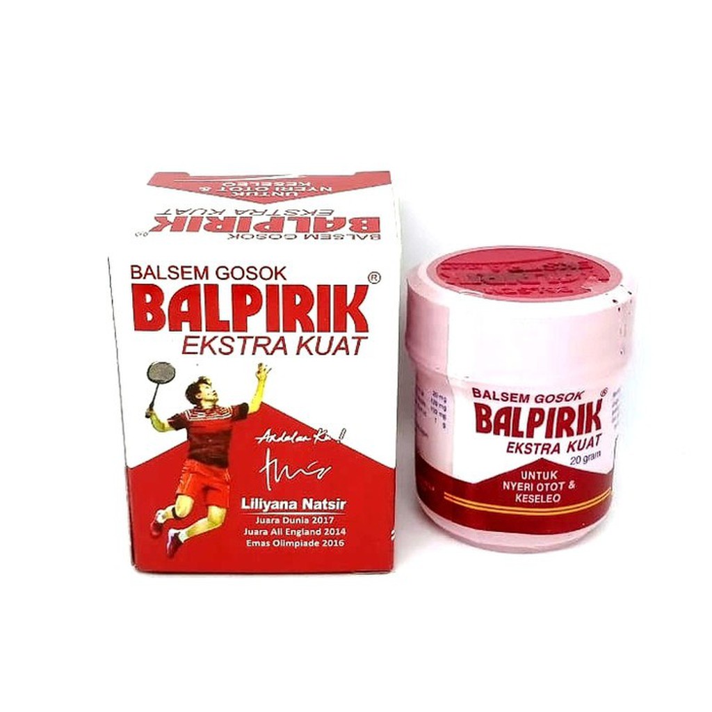 ❤️ FAS ❤️ Balsem gosok Balpirik 20gr